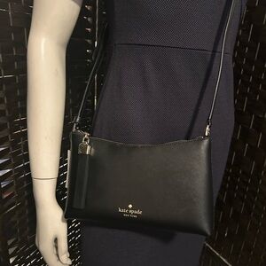Kate Spade black Sadie Crossbody MSRP 259